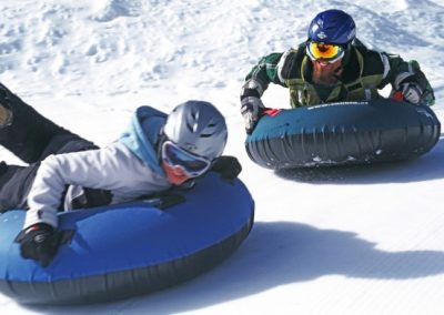 cube hotel winter cube active tubing funsports